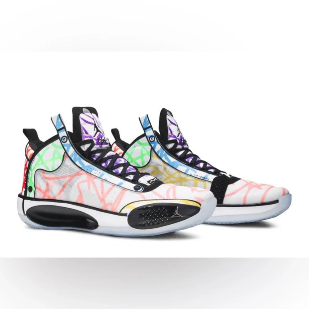 Nike Air Jordan Retro XXXIV Zion Williamson Coloring Book 5 Youth